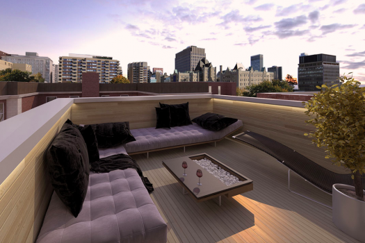 Luxury condominiums downtown Montreal