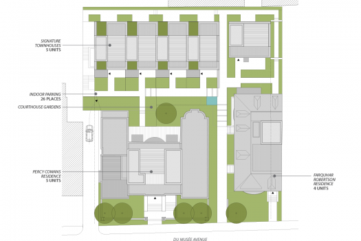 Luxury condominiums downtown Montreal